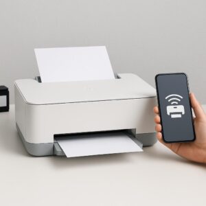 jak podłączyć drukarkę hp z telefonem?