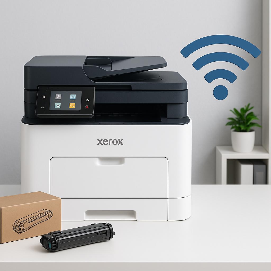 jak podłączyć drukarkę xerox do wi-fi?