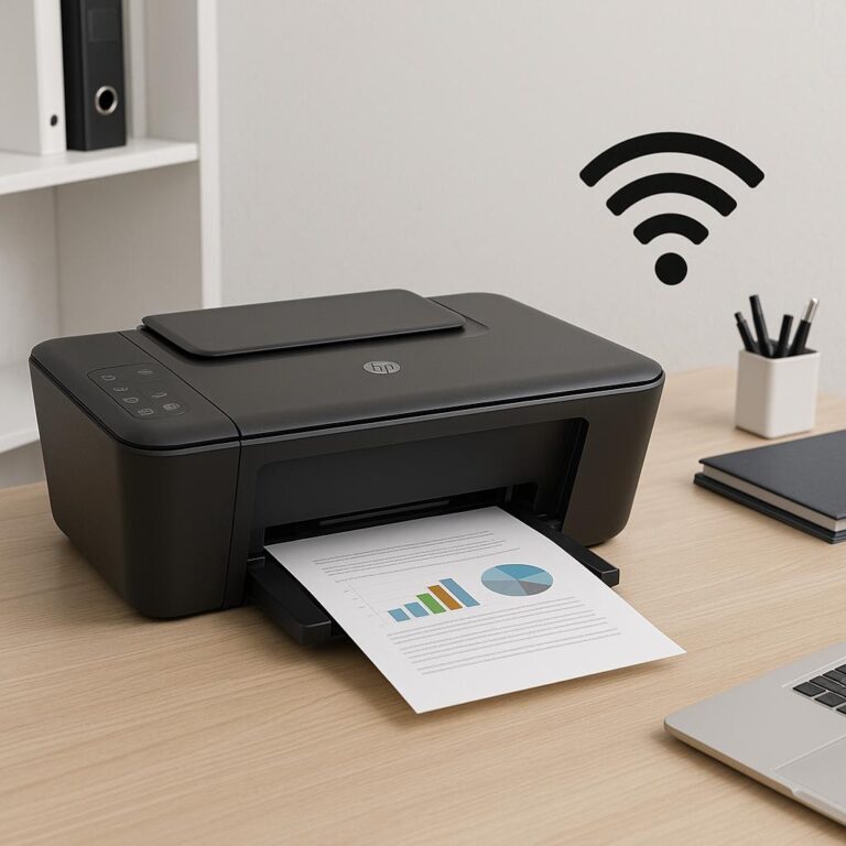 jak połączyć drukarkę hp 3515 z wifi?