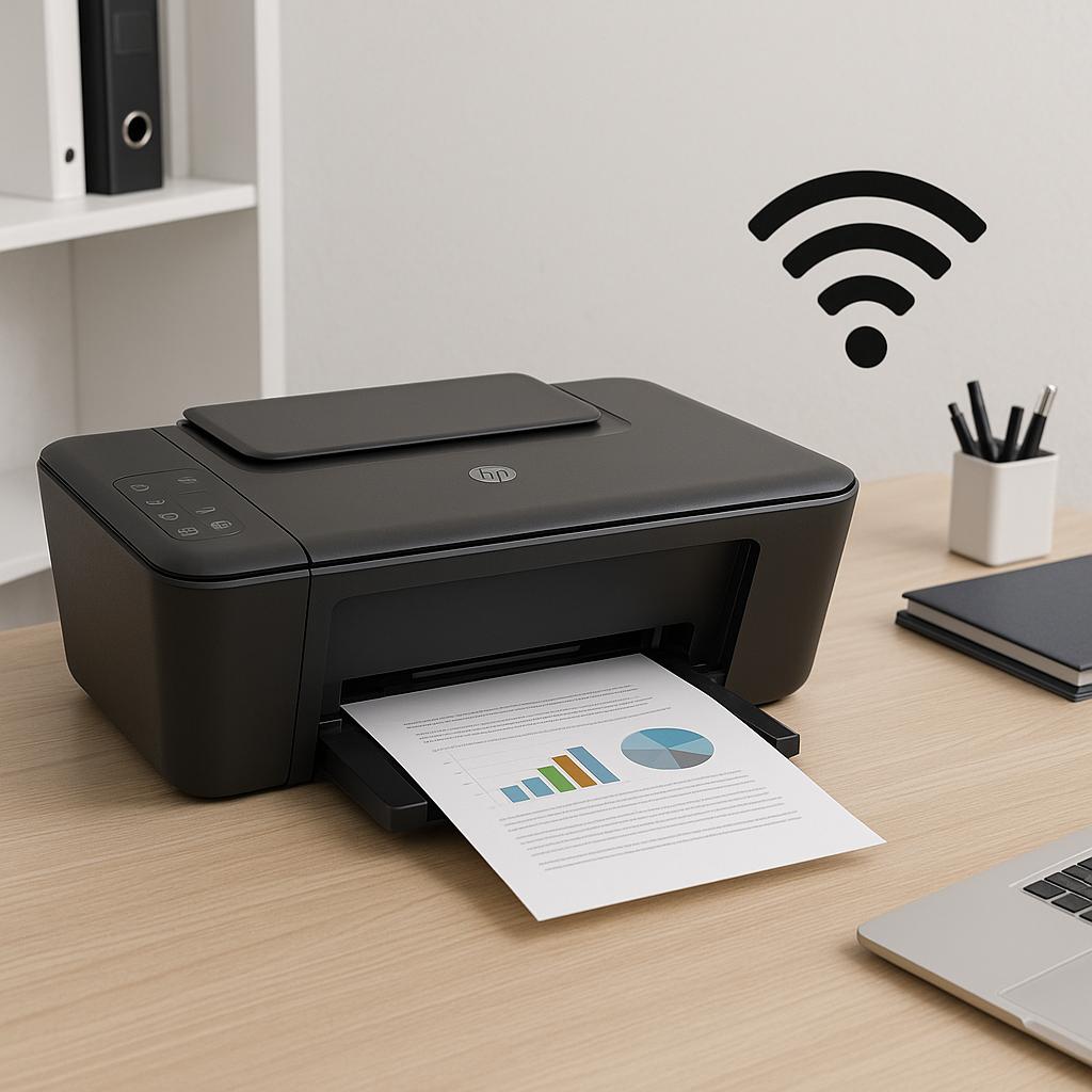 jak połączyć drukarkę hp 3515 z wifi?