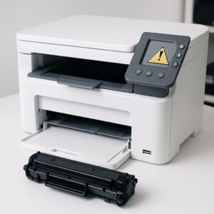 jak skasować błąd drukarki canon?