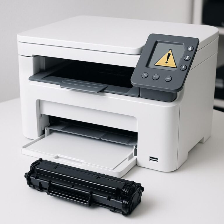 jak skasować błąd drukarki canon?