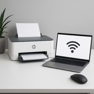 jak sparować drukarkę hp z komputerem?