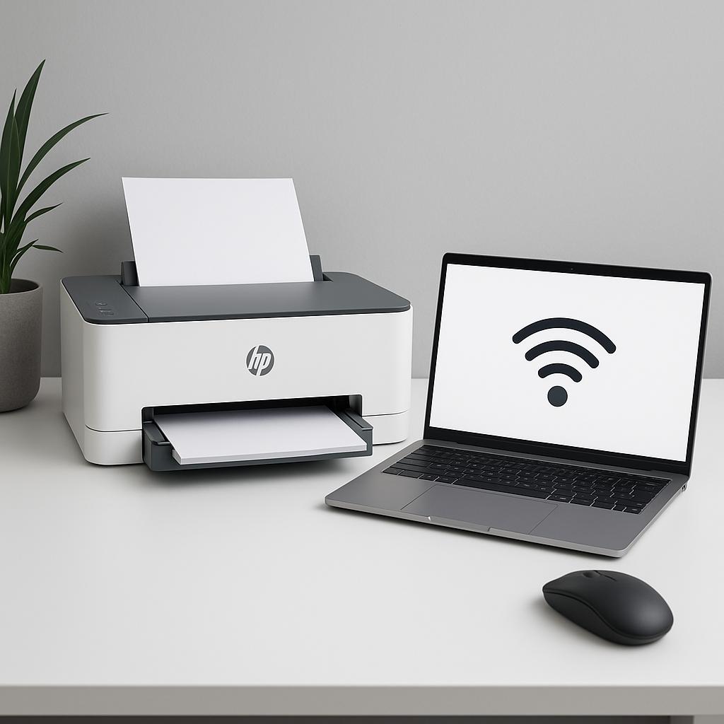 jak sparować drukarkę hp z komputerem?