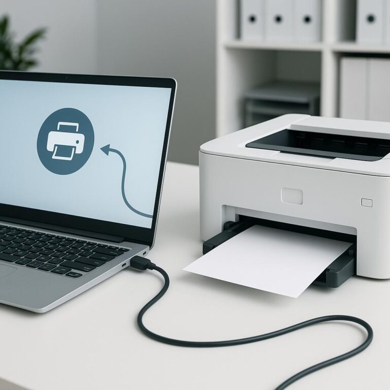 jak sprawić, aby mój komputer rozpoznał drukarkę?