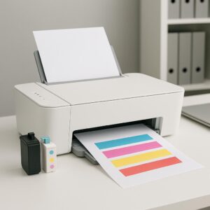 jak sprawić, by drukarka drukowała bez czarnego tuszu?