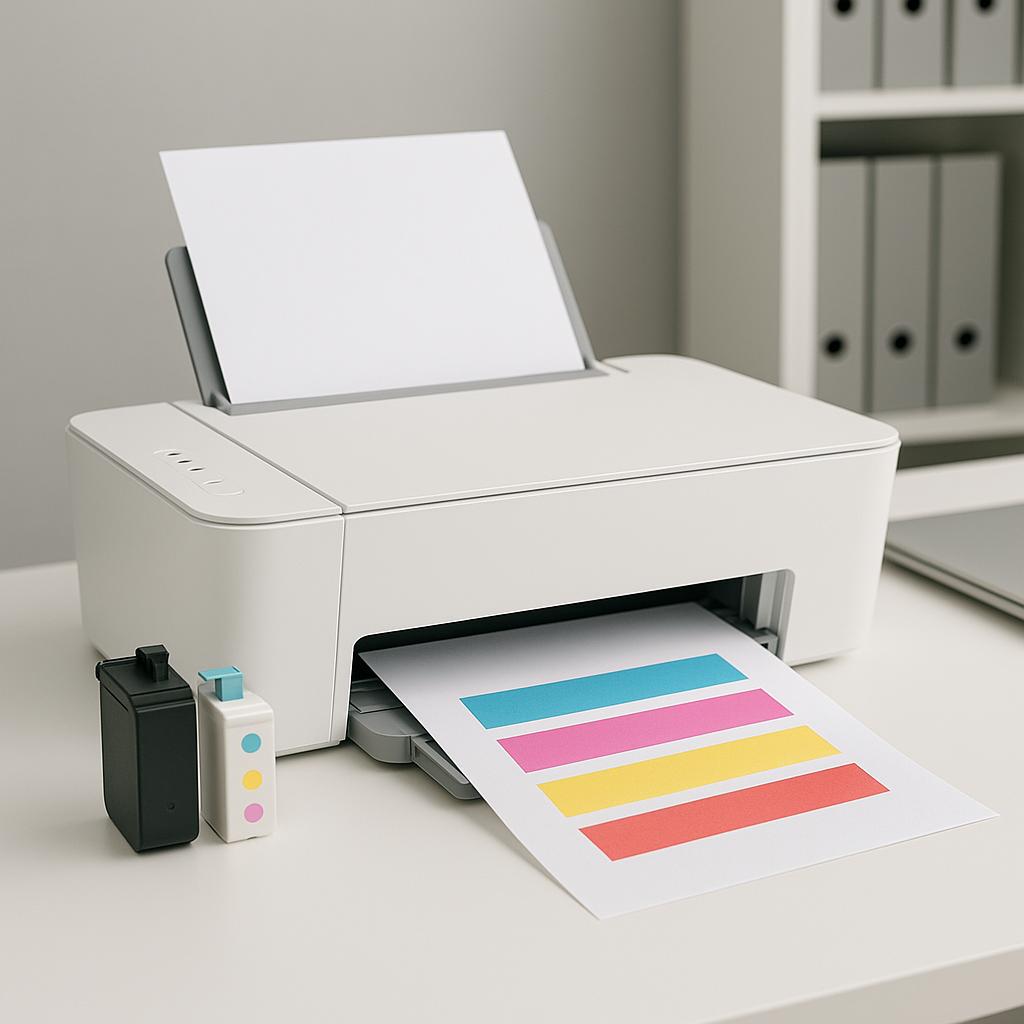 jak sprawić, by drukarka drukowała bez czarnego tuszu?