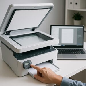 jak uruchomić skaner drukarki?