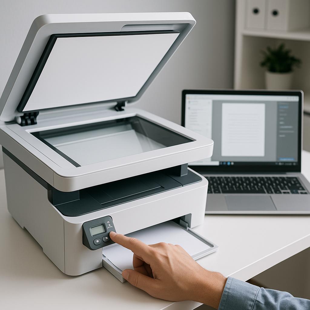 jak uruchomić skaner drukarki?