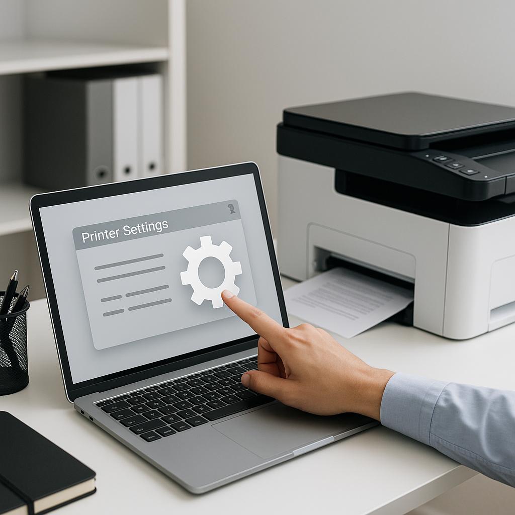 jak wyświetlić ustawienia drukowania?