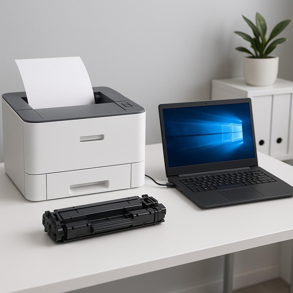 jak zainstalować hp laserjet w systemie windows 10?