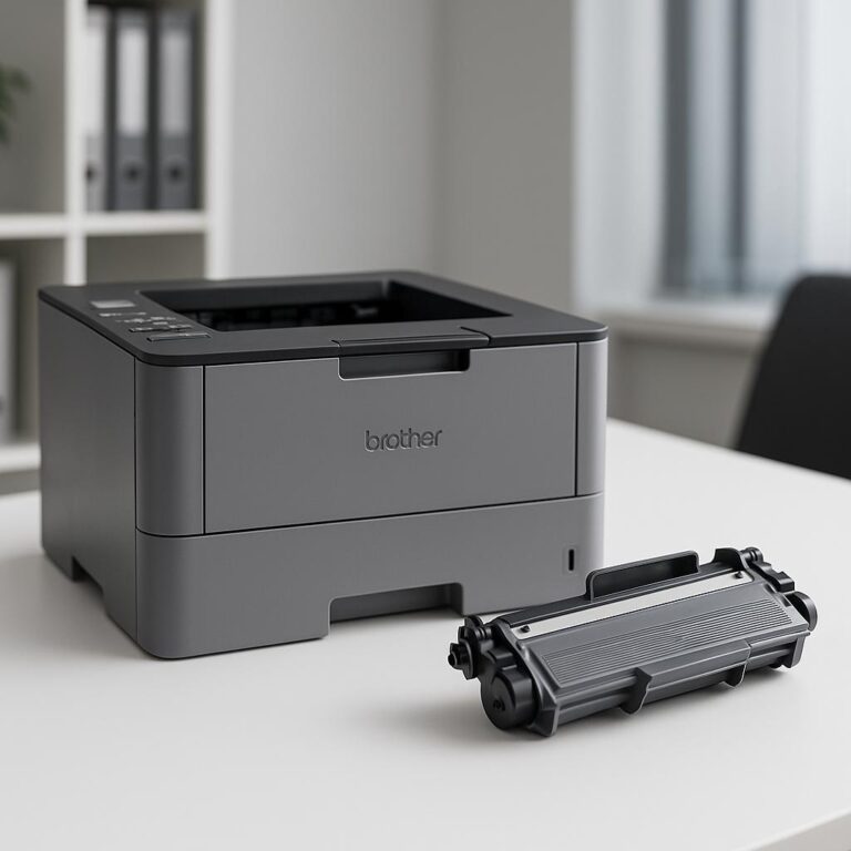 jak zresetować toner w drukarce brother hl-l5100dn?