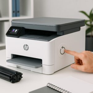 jak zrobić reset drukarki hp?