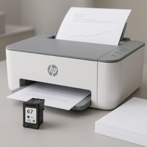 jakiego tuszu używa drukarka hp 2820e?