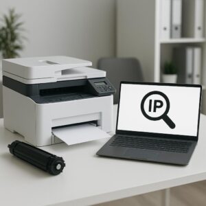 skąd wziąć adres ip drukarki?