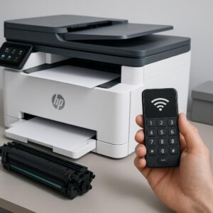 skąd wziąć pin do drukarki hp?