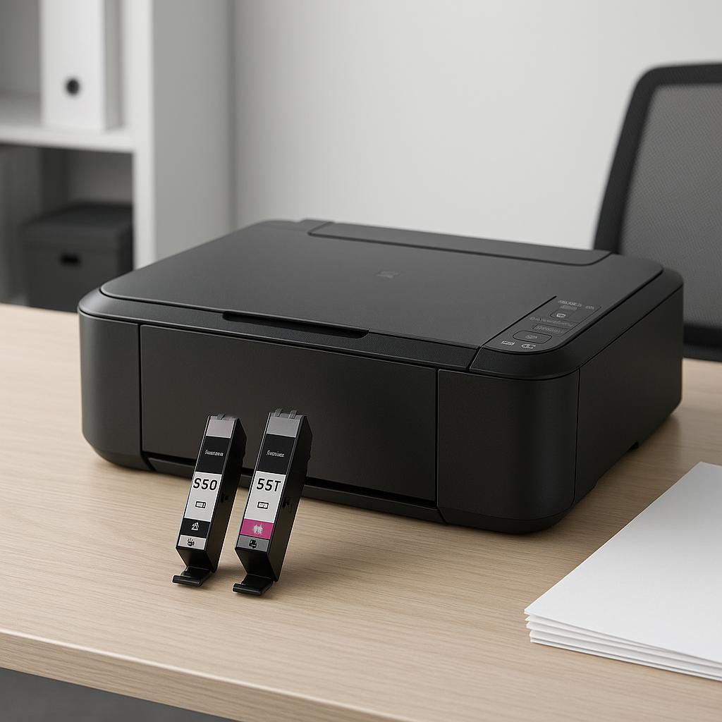 which canon printers use 550 and 551 ink?