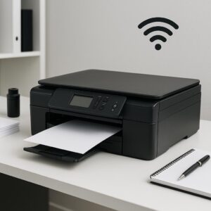 czy drukarka brother dcp-j100 ma wifi?