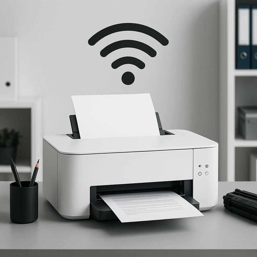 czy drukarka musi być podłączona do wi-fi?