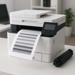 dlaczego drukarka canon drukuje w paski?