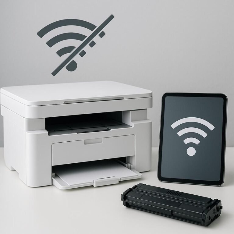 dlaczego moja drukarka nie łączy się z nową siecią wi-fi?