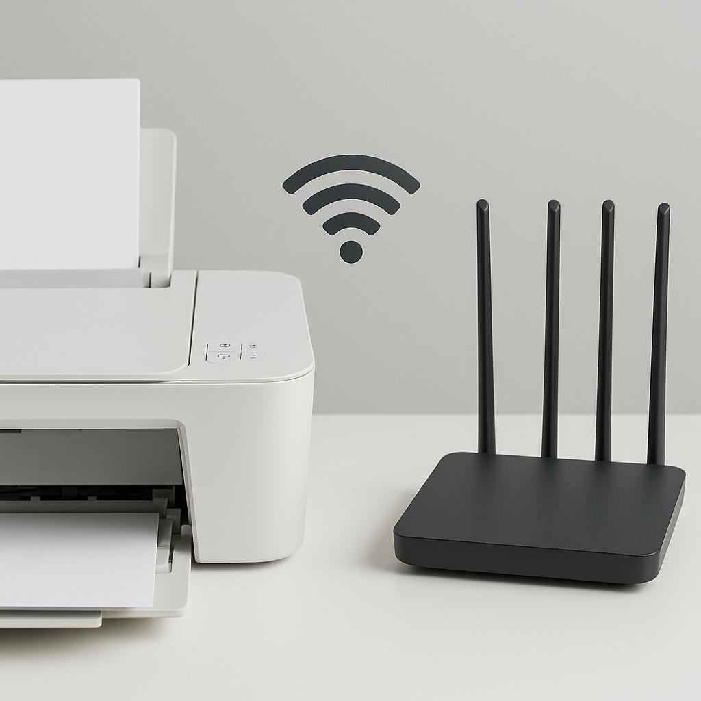 dlaczego router nie widzi drukarki?