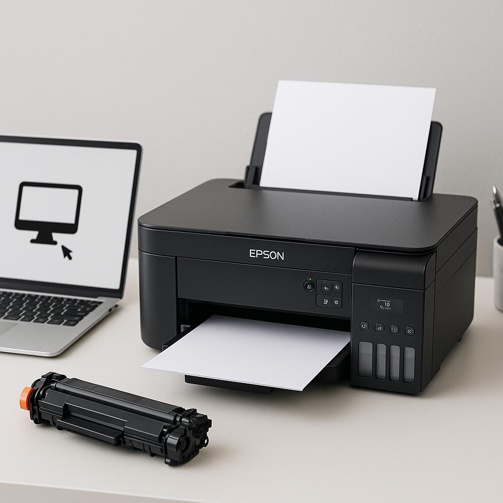 jak odinstalować drukarkę epson i zainstalować ją ponownie?