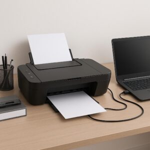 jak podłączyć drukarkę canon mg2500 do laptopa?