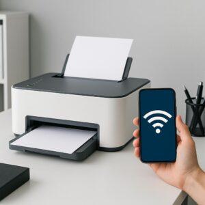 jak podłączyć drukarkę do nowej sieci wifi?