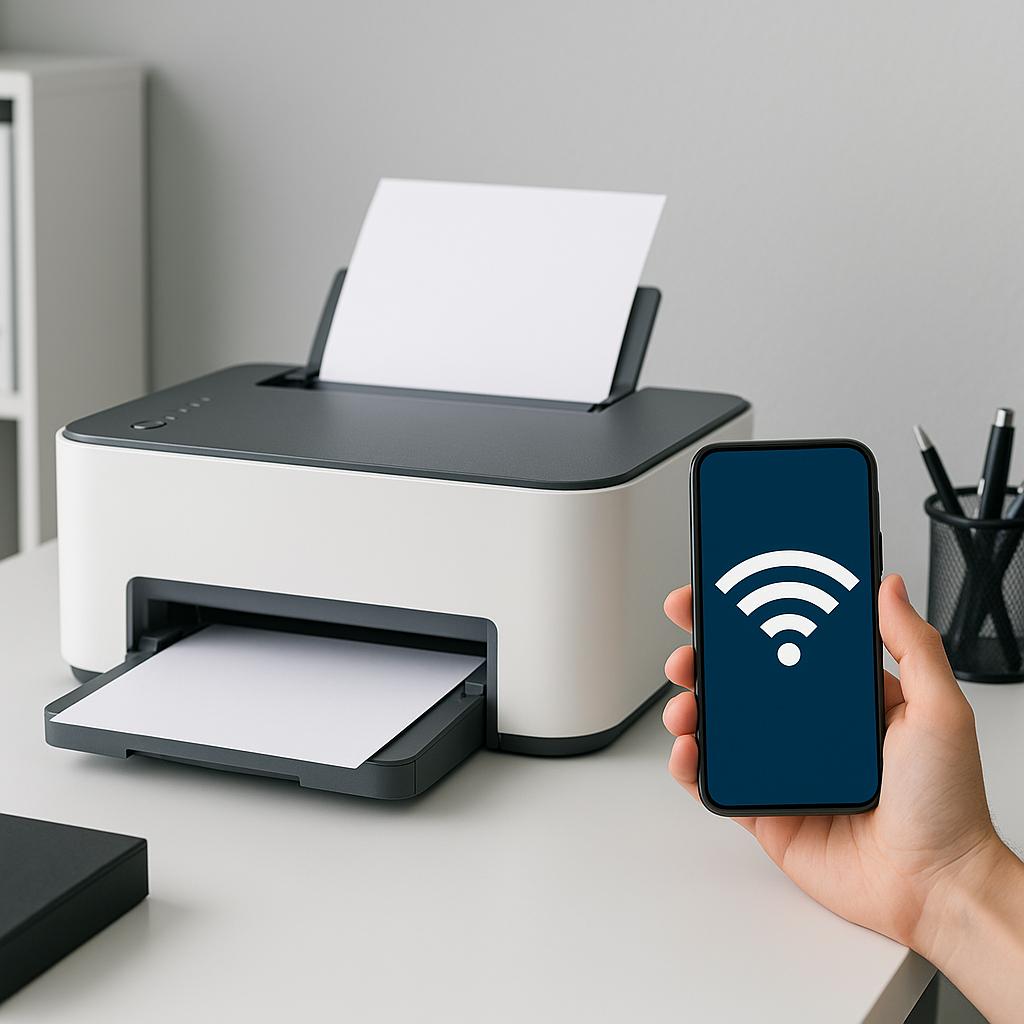 jak podłączyć drukarkę do nowej sieci wifi?