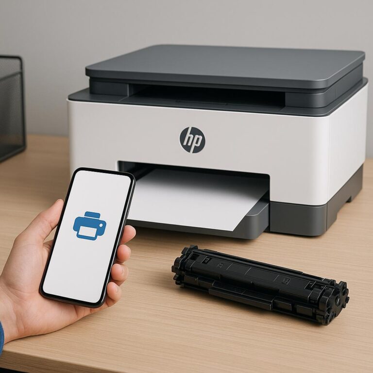 jak połączyć drukarkę hp z telefonem?