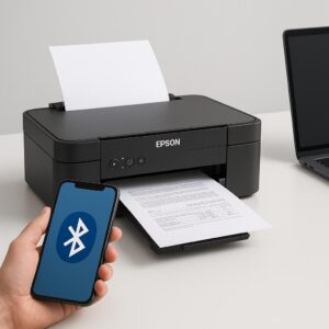 jak połączyć się z drukarką epson przez bluetooth?