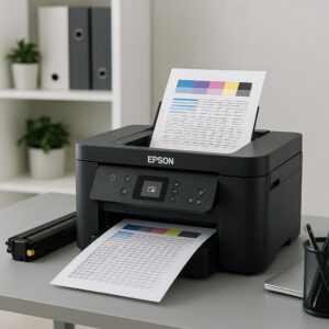 jak wykonać test drukarki epson?
