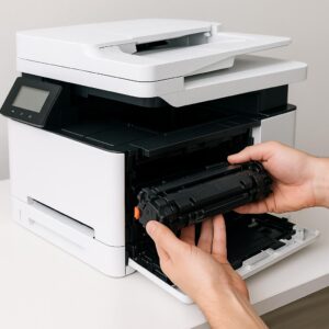 jak wymienić cartridge w canon?