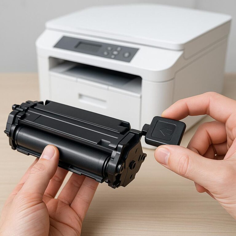 jak zresetować toner?