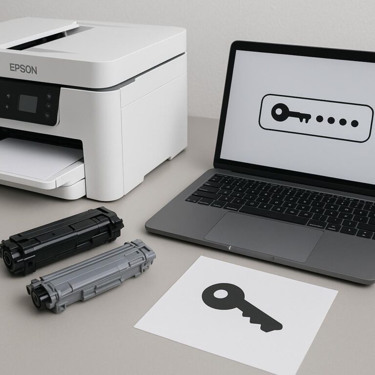 skąd wziąć hasło do drukarki epson?