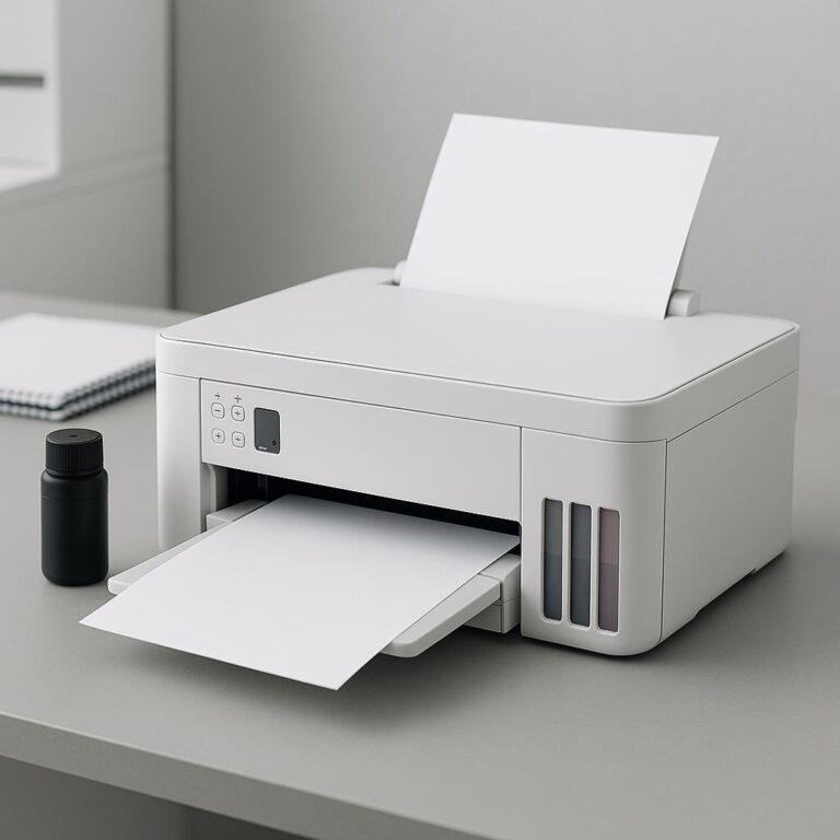 czemu drukarka epson drukuje puste strony?