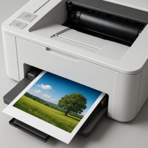 czy drukarka laserowa może drukować na papierze fotograficznym?