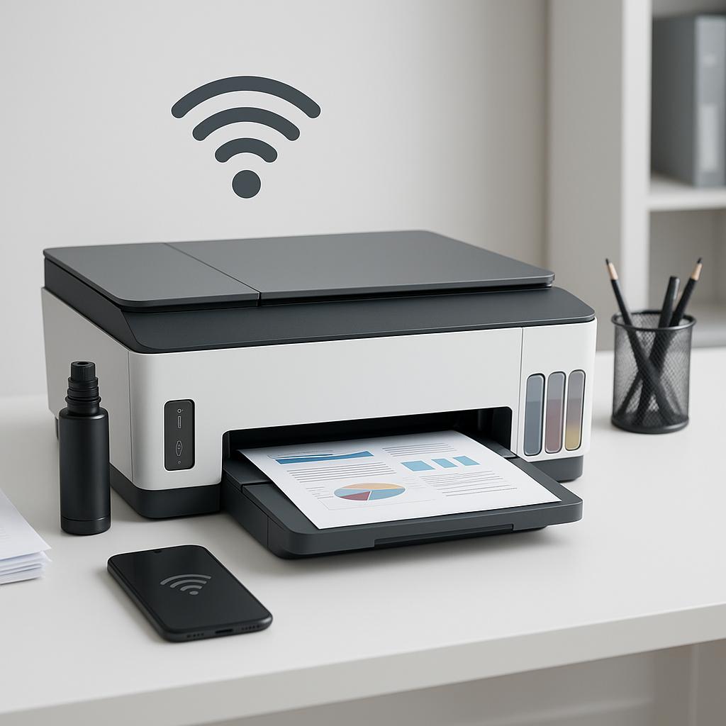 czy hp smart tank jest bezprzewodowy?