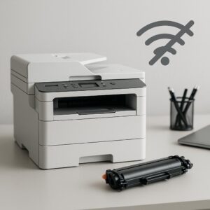 dlaczego drukarka brother nie wyszukuje wi-fi?