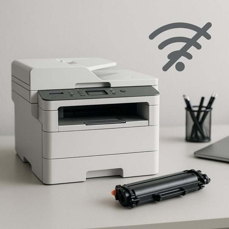 dlaczego drukarka brother nie wyszukuje wi-fi?