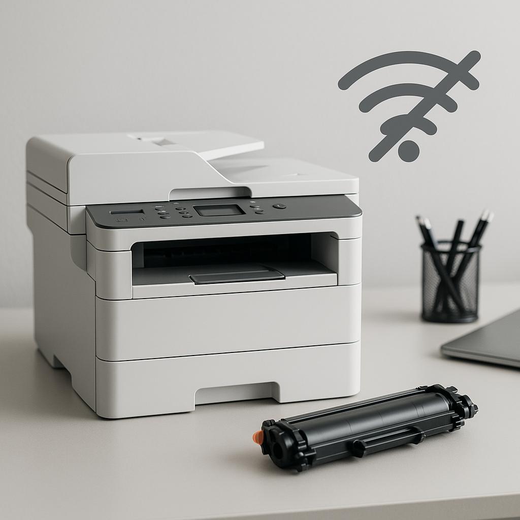dlaczego drukarka brother nie wyszukuje wi-fi?