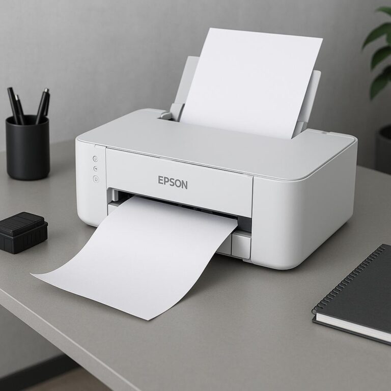 dlaczego drukarka epson krzywo wciąga papier?