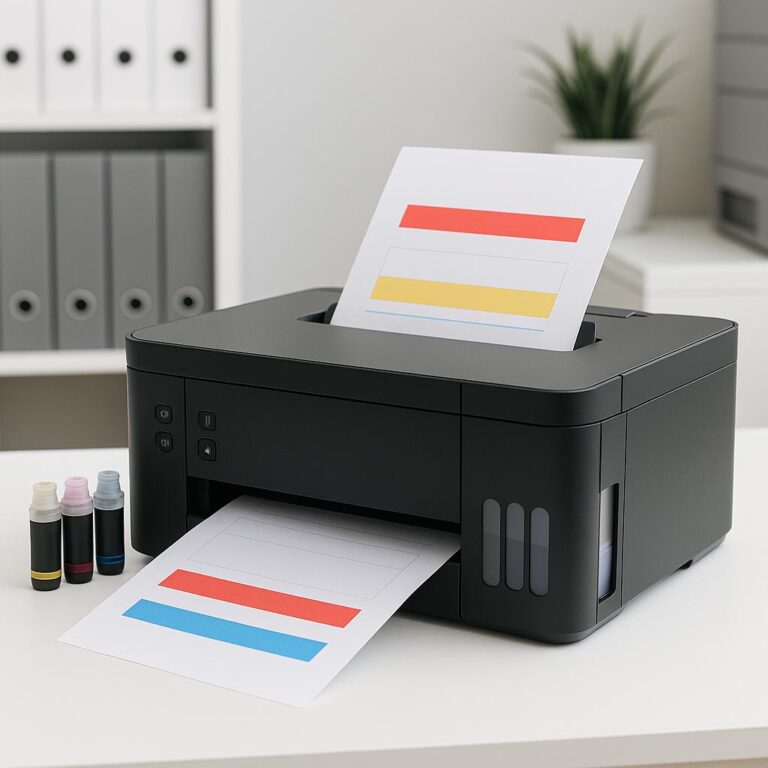 dlaczego drukarka epson nie drukuje na niebiesko?