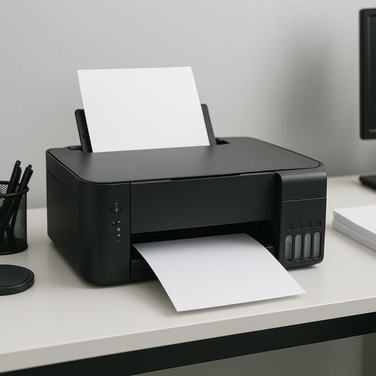 dlaczego moja drukarka epson ecotank nic nie drukuje?
