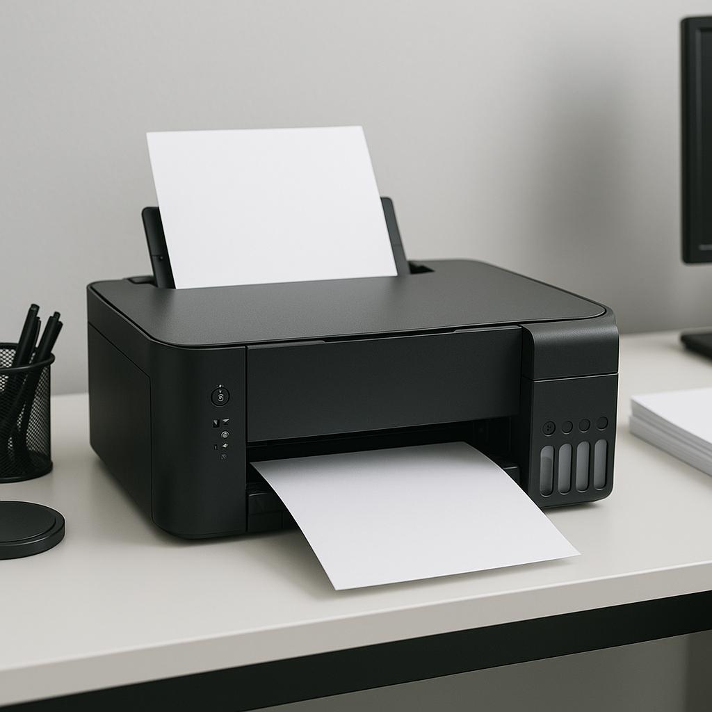 dlaczego moja drukarka epson ecotank nic nie drukuje?
