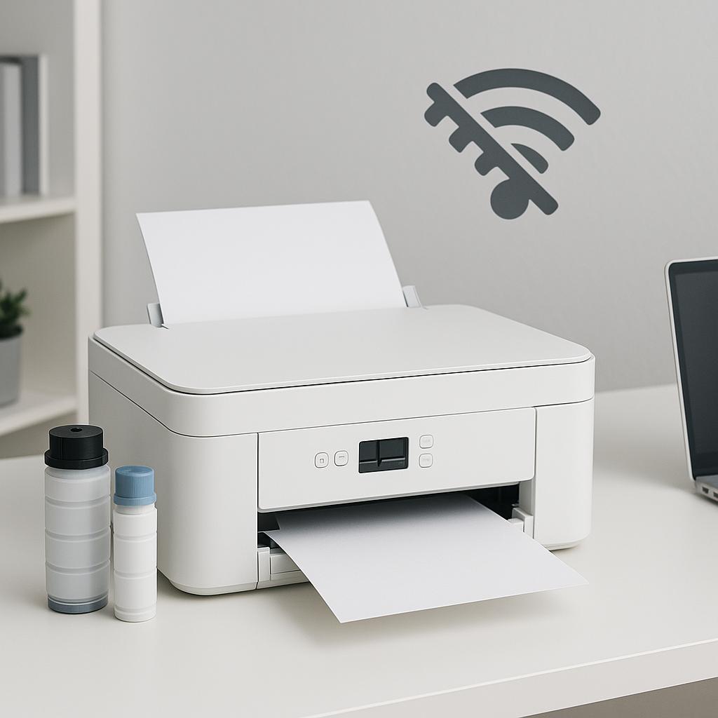 dlaczego moja drukarka epson nie jest widoczna w sieci wi-fi?