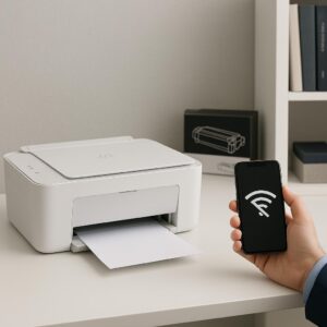 dlaczego moja inteligentna drukarka hp nie łączy się z moim telefonem?