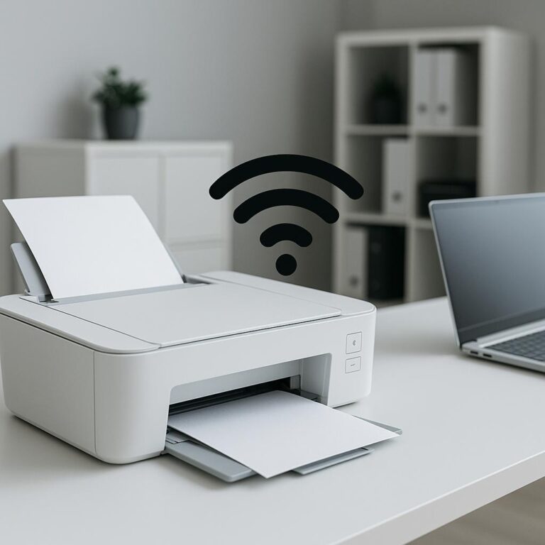 jak na nowo podłączyć drukarkę z wi-fi?