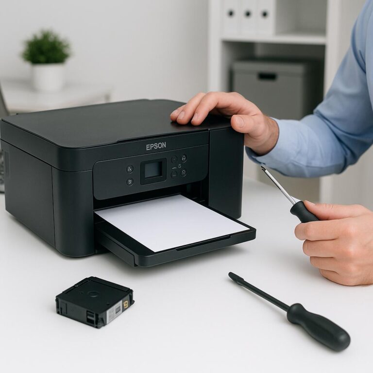 jak naprawić drukarkę epson, która nie reaguje?